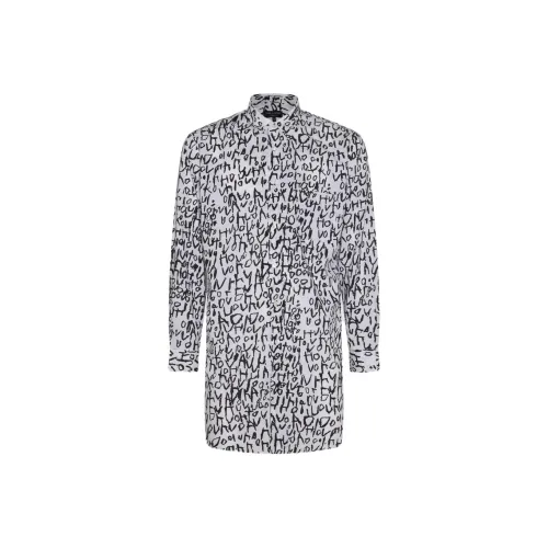 COMME Des GARCONS HOMME PLUS Белая Мужская Рубашка