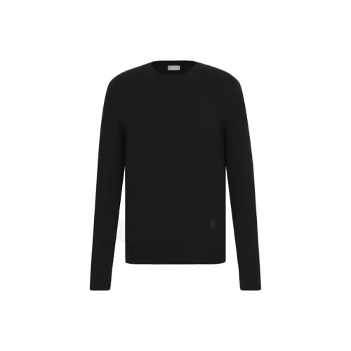 DIOR Quarterly New Products Черные Мужские Кашемировые Свитера