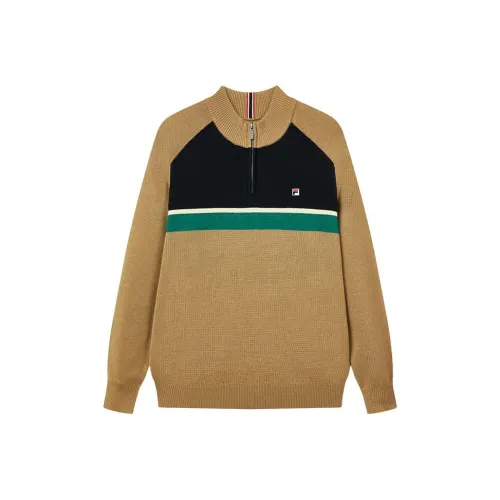 FILA Хаки Мужские Свитера
