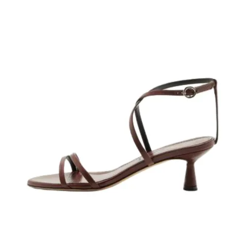 Aeyde MAEVE One Strap Sandals 5,5cm Women's Brown