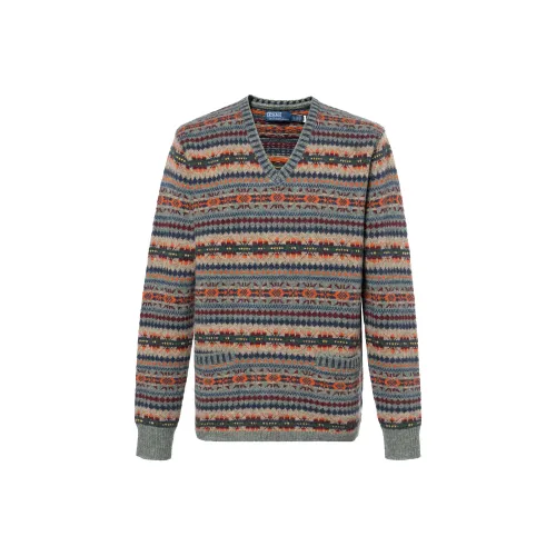 Polo Ralph Lauren FW22 Свитер Мужской Армейский Зеленый