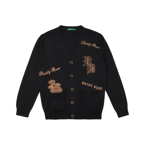 Raidy Boer Черные Мужские Свитера