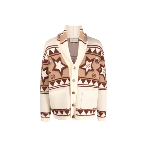 GUCCI Коричневые Мужские Свитера