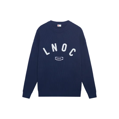 LINING Темно-морской синий Унисекс Свитеры