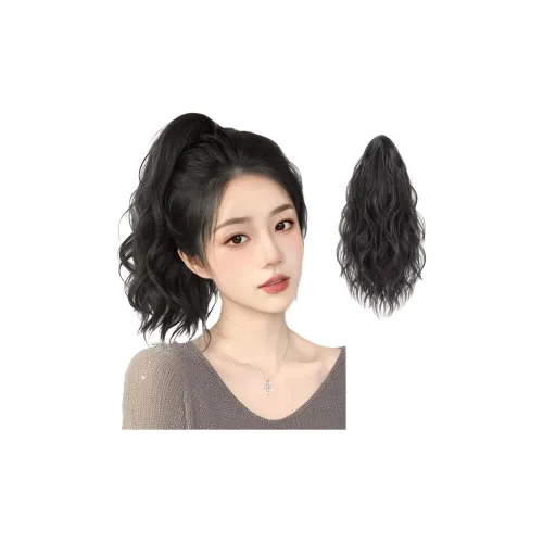 TIANKONGSHU Ранний ОСЕНЬ Облачный Волна Шесть Зубов Заколка-краб Лошадь Ласточкин хвост Перука