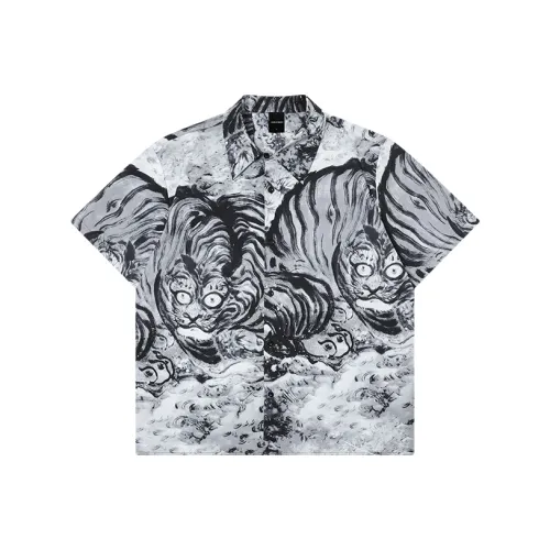 JUNGLE TIGER Рубашка Унисекс Черная