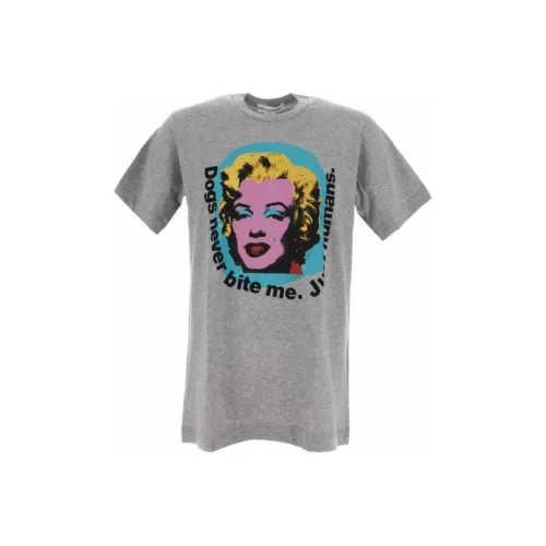 COMME DES GARCONS SHIRT T Рубашка Мужская Серого цвета