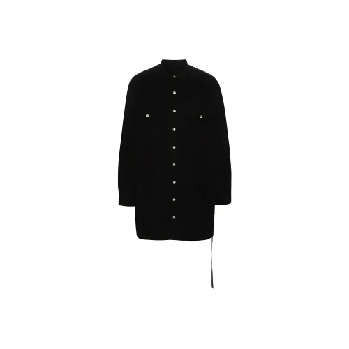 Rick Owens DRKSHDW Рубашка Мужская Черная