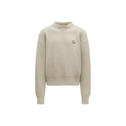 MONCLER GENIUS x Palm Angels FW21 Свитер Унисекс Шелк Белый