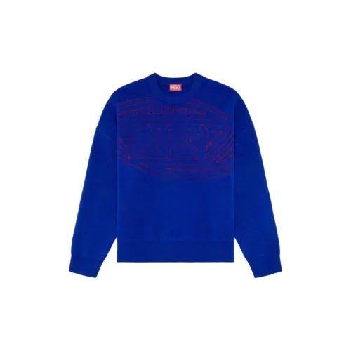 DIESEL Синие Мужские Свитера