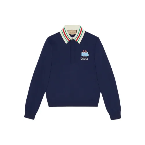 GUCCI Синие Мужские Свитера