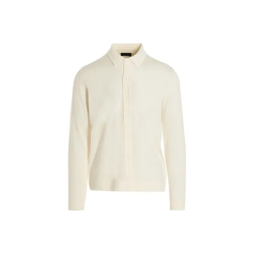 ROBERTO COLLINA Белые Мужские Свитера