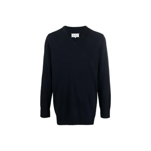 Maison Margiela Свитер Мужской Морской Синий