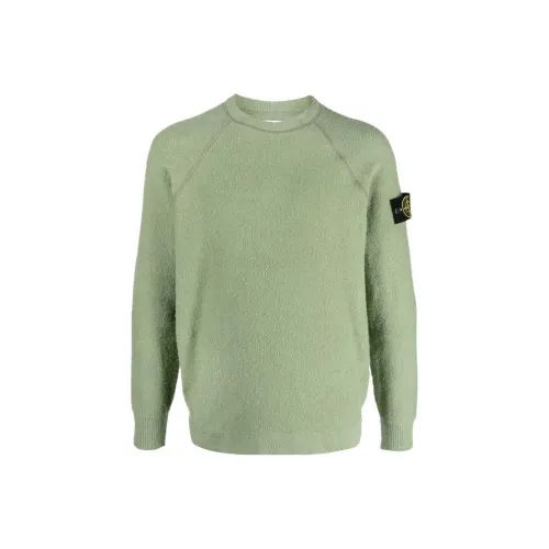 Stone Island Зеленые Мужские Свитера