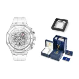 Белая резиновая лента, натуральный белый [коробка]