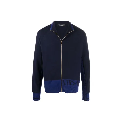 VERSACE Черные Мужские Кашемировые Свитера