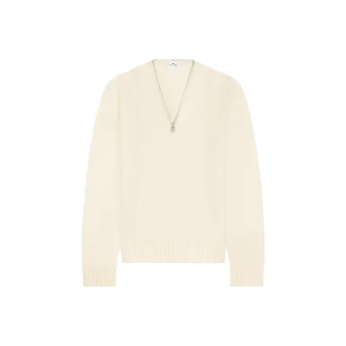 COURREGES Белый Унисекс Свитеры