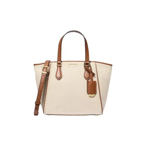 MICHAEL KORS TARYN Хлопковая Сумка через плечо Сумка Маленькая Женская Кожа Коричневая