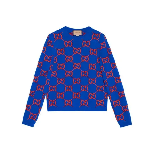 GUCCI Синий Мужской Свитера