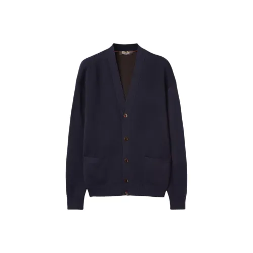 Loro Piana Темно-синие мужские свитеры