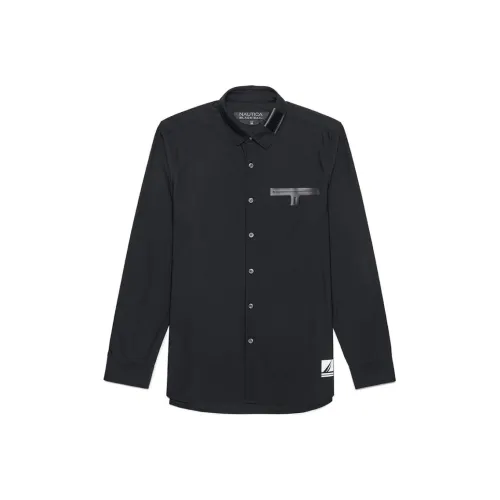 Nautica 0TB Черная Мужская Рубашка