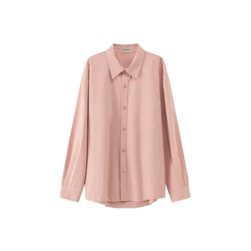 NO ONE ELSE Розовая унисекс рубашка