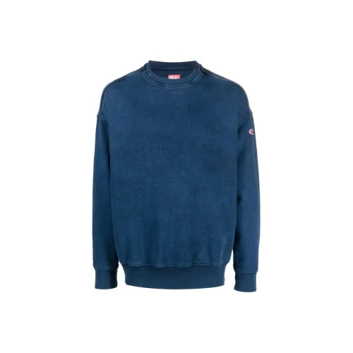 DIESEL Синие Мужские Свитера