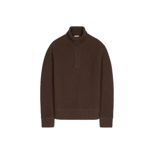 DRIES VAN NOTEN Коричневый Мужской Свитера