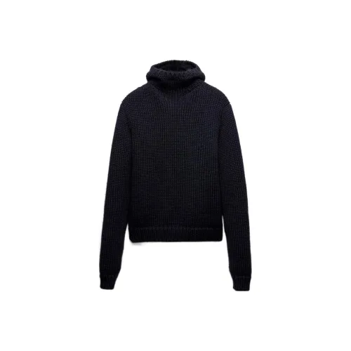 PRADA SS24 Свитер Мужской Морской Синий