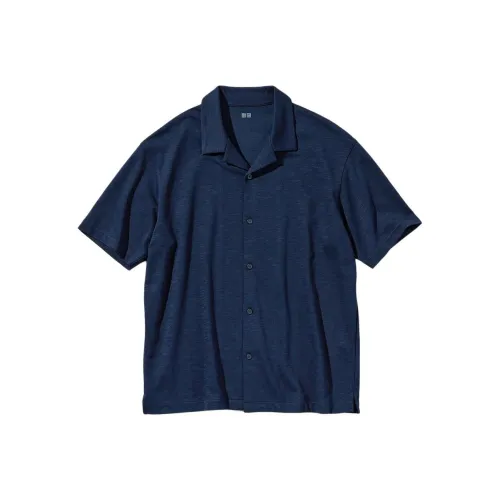 UNIQLO Поло Мужское Темно-Синий