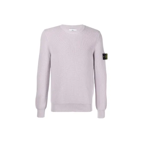 Stone Island Мужские Свитера Фиолетовые
