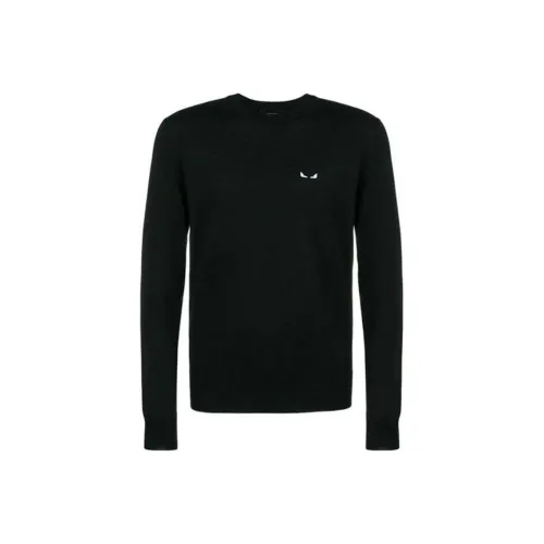 FENDI Мужские черные свитера