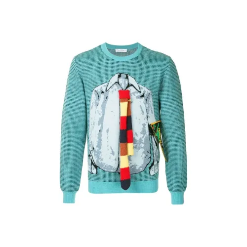 JW Anderson Синие Мужские Свитера