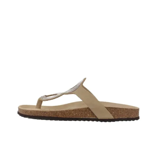 GEOX Brionia Шлепанцы Женские Светлый Песочный