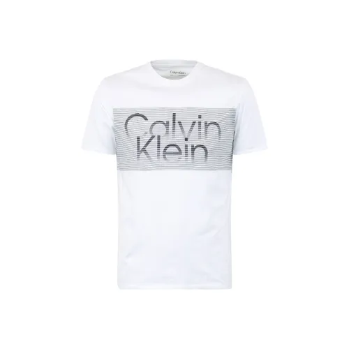 Calvin Klein Белые Мужские T-рубашки