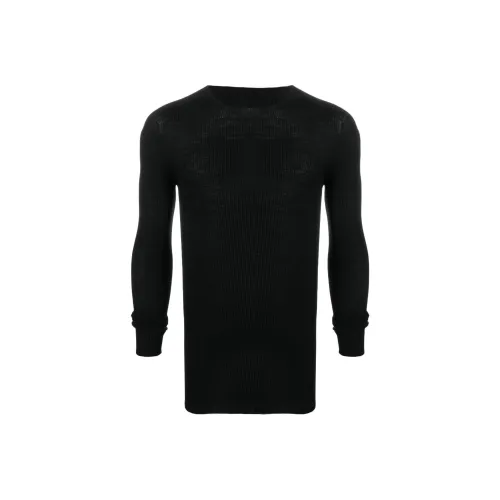 RICK OWENS Черные Мужские Свитера