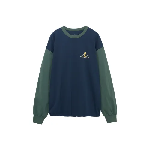 Asics x U.sage Гель PICKAX Толстовка Унисекс Синий Зеленый