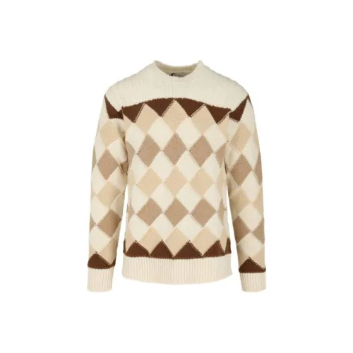 Ferragamo Бежевые Мужские Свитера