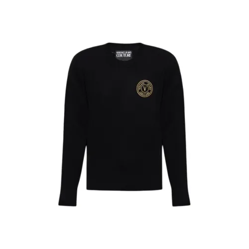 VERSACE JEANS COUTURE Свитер Мужской Черный