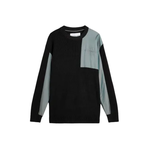 CALVIN KLEIN Свитер Европейская версия Мужской Черный