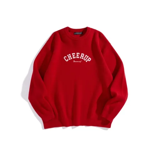 PEACEBIRD MEN Свитер Унисекс Красный