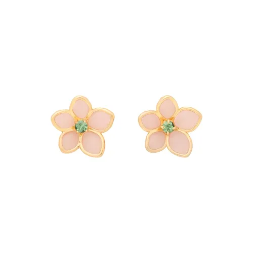 Kate Spade Furong Камень Медные Серьги-гвоздики Женские Розовые