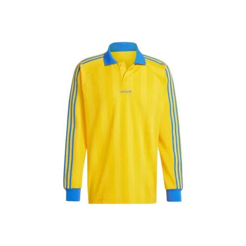 Adidas Поло Мужское Crew Member Желтое