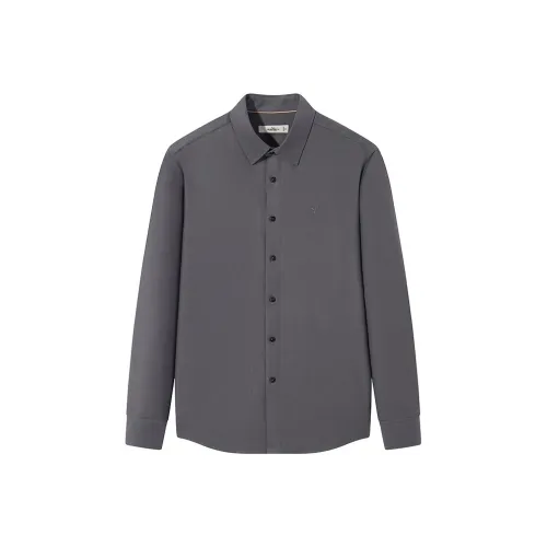 Seven Medium Gray Мужские Рубашки