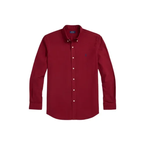 Polo Ralph Lauren FW24 Рубашка Мужская Красная