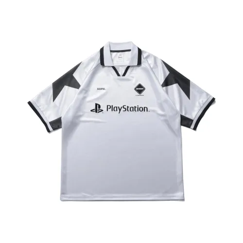 F.C Real Bristol PlayStation Co Бренд Белый Унисекс Рубашки