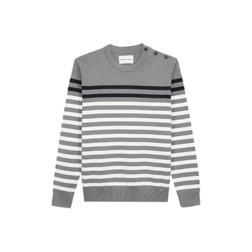 THE KOOPLES Серый Мужской Свитеры