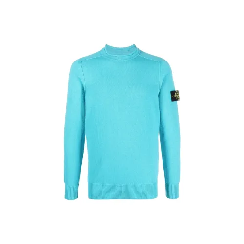 Stone Island Синие Мужские Свитера