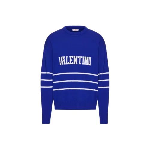 Valentino Surfaces Spring 2023 Men Синий Мужской Свитеры