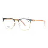 Прозрачный синий | Золотой-C12